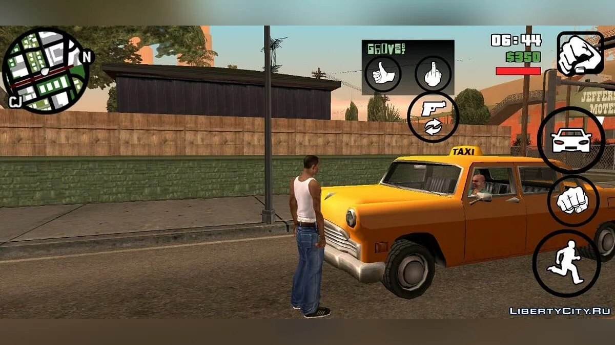 Calling a taxi, like in GTA IV / GTA San Andreas (iOS, Android)