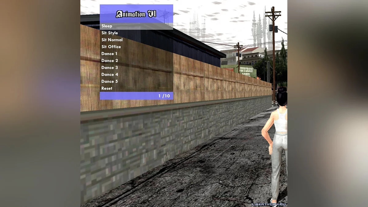 Menu Animasi V1 / GTA San Andreas (iOS, Android)