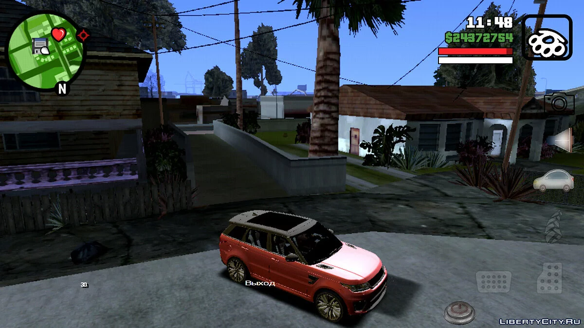 Робочі вогні для транспорту v1 / GTA San Andreas (iOS, Android)