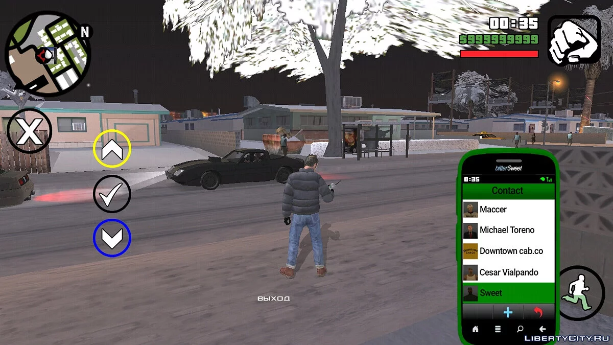 هاتف فرانكلين من GTA 5 V6.0 / GTA سان أندرياس (iOS، أندرويد)