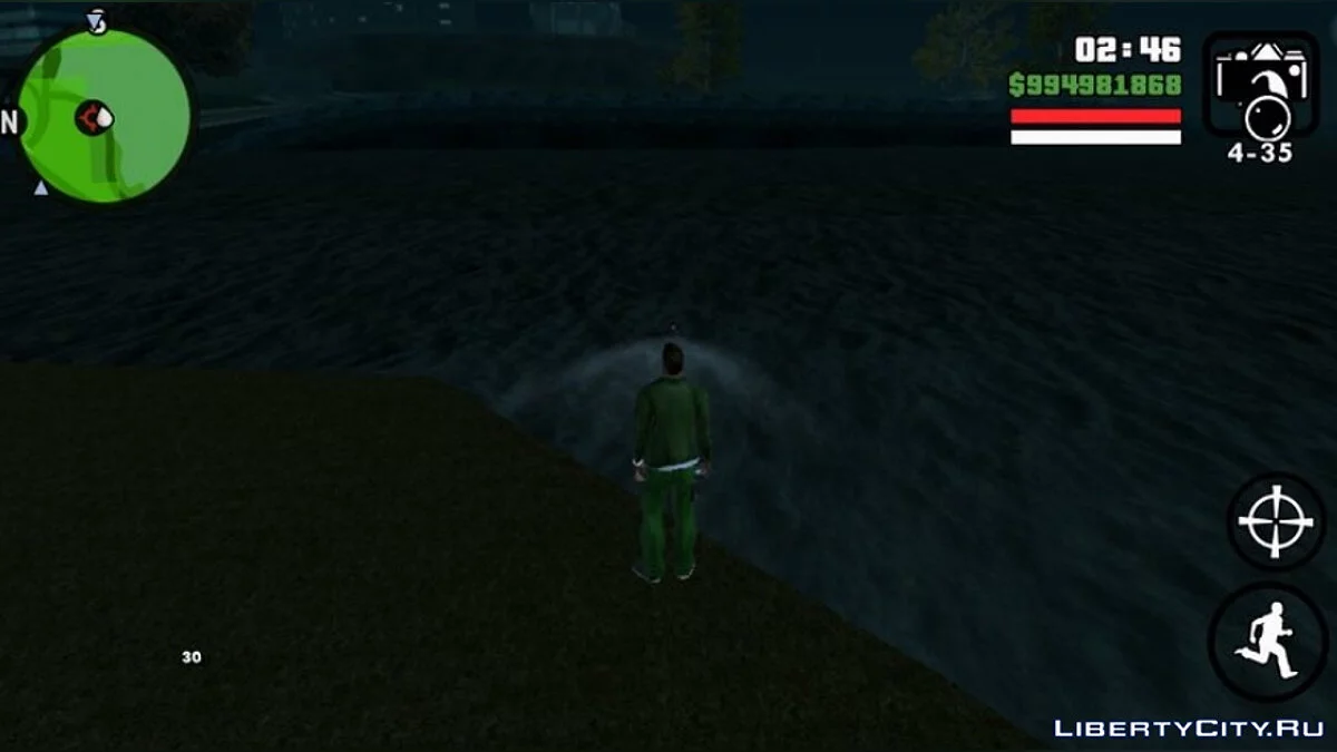 Kemampuan Pejalan Kaki yang Ditingkatkan 1.0a / GTA San Andreas (iOS, Android)