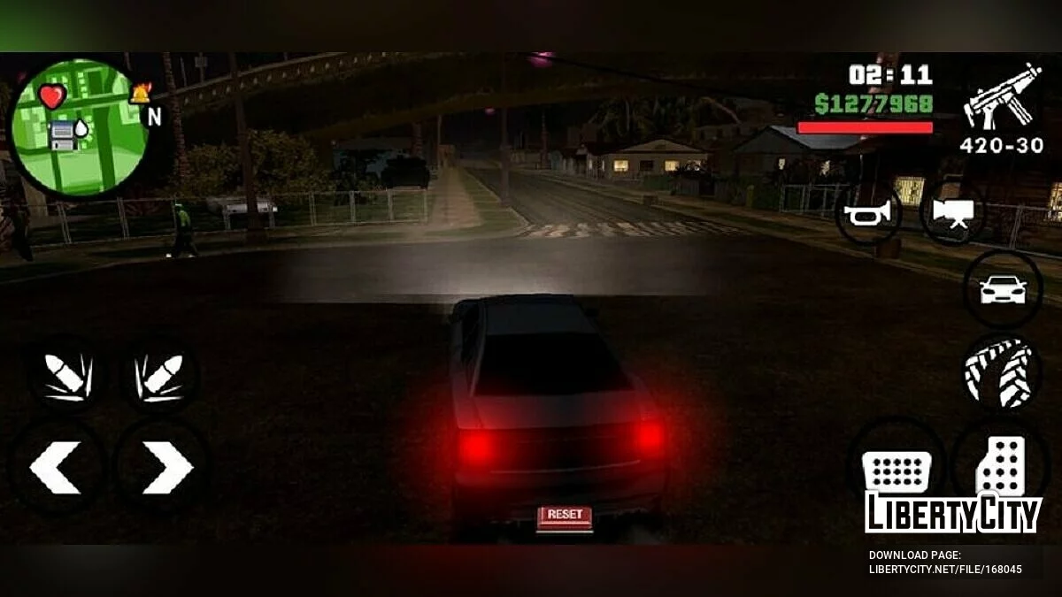 3D ліхтарі / GTA San Andreas (iOS, Android)
