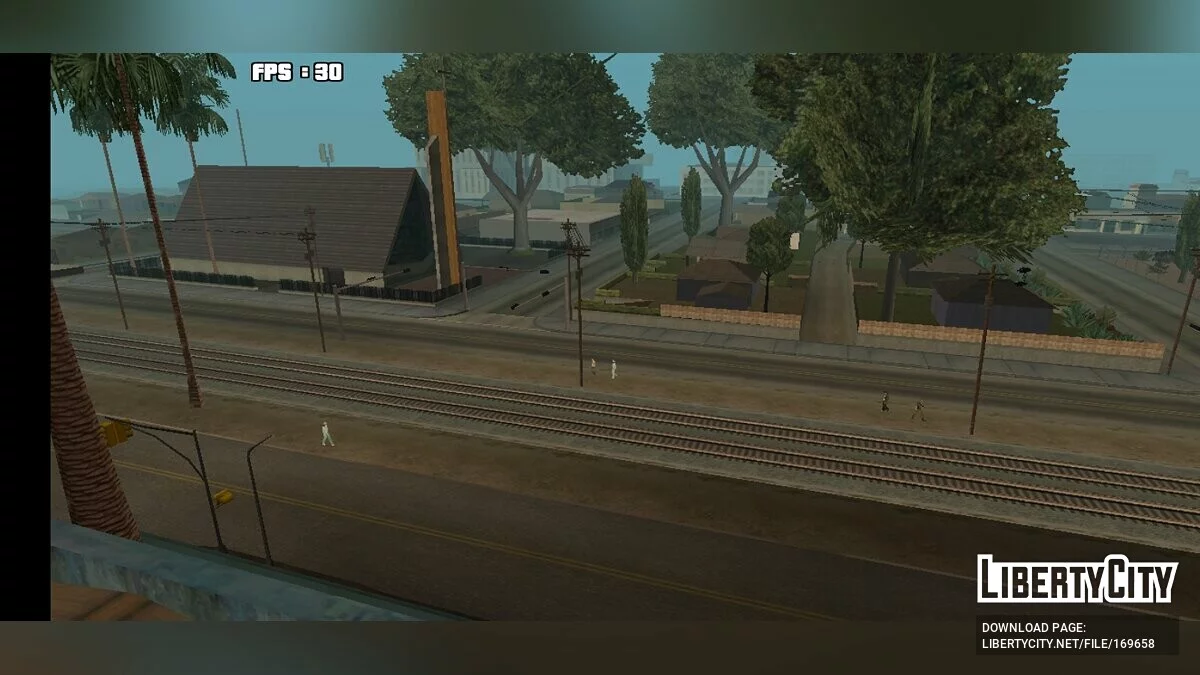 حركة المرور الفارغة / GTA سان أندرياس (iOS، أندرويد)