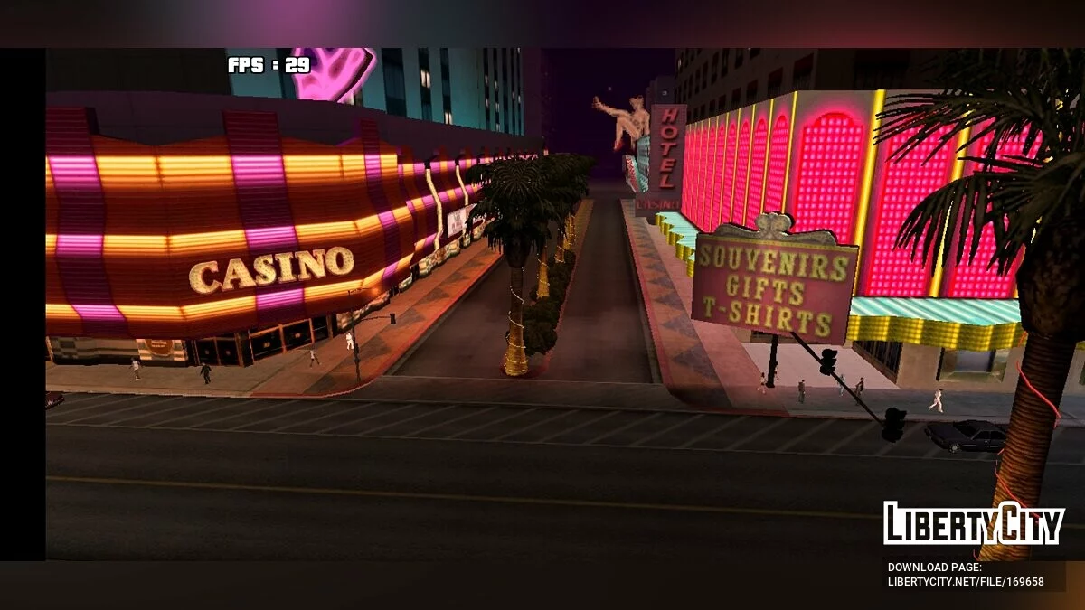 حركة المرور الفارغة / GTA سان أندرياس (iOS، أندرويد)