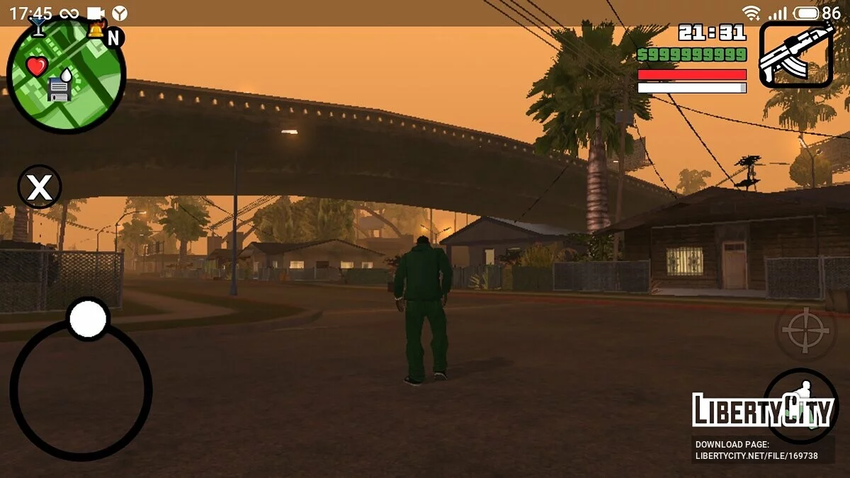 Kemampuan untuk bermain roller / GTA San Andreas (iOS, Android)