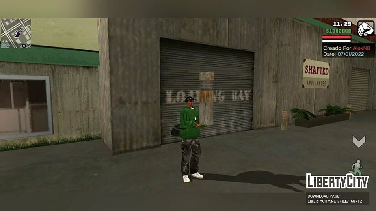 نقل الكائنات / GTA سان أندرياس (iOS، أندرويد)