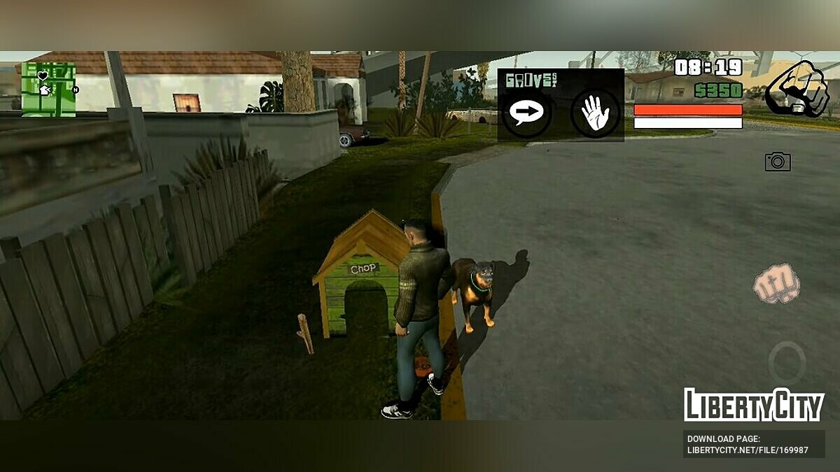 GTA5 DOG MOD GTA Sa Andreas Android New Cleo Mod, Franklin Chop Dog Mod  GTA SA