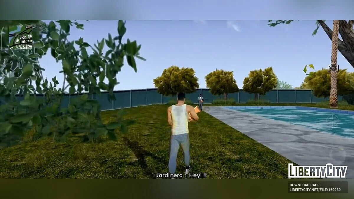 Вбити скаженого садівника / GTA San Andreas (iOS, Android)