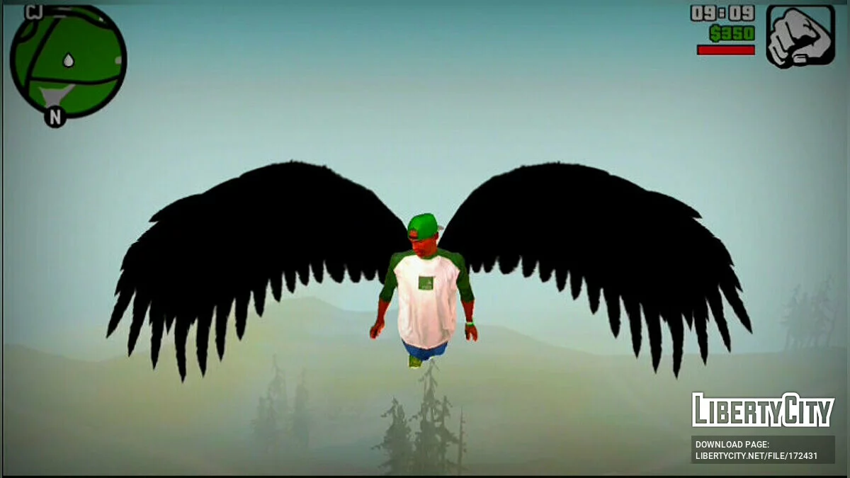 Ailes noires / GTA San Andreas (iOS, Android)