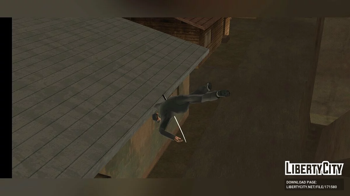 Keluar dari mobil saat tabrakan / GTA San Andreas (iOS, Android)