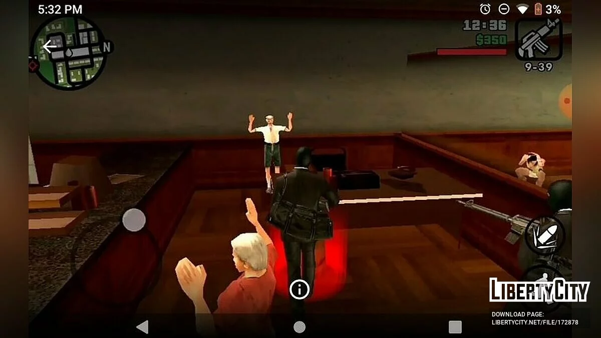 مهمة «سرقة المجوهرات» / GTA سان أندرياس (iOS، أندرويد)