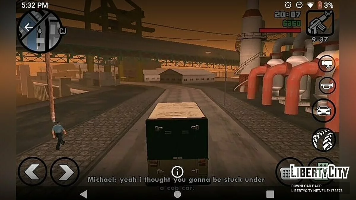 مهمة «سرقة المجوهرات» / GTA سان أندرياس (iOS، أندرويد)