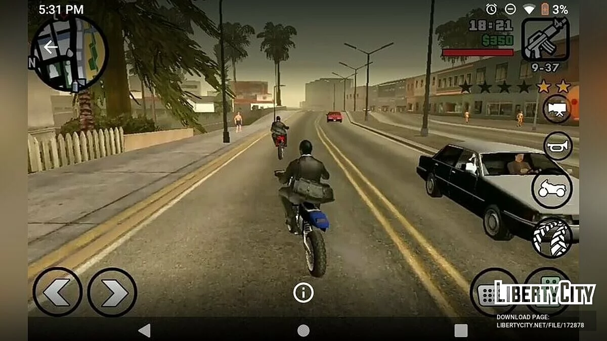 مهمة «سرقة المجوهرات» / GTA سان أندرياس (iOS، أندرويد)