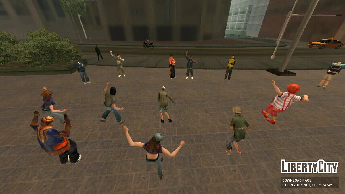 Penari Jalanan / GTA San Andreas (iOS, Android)