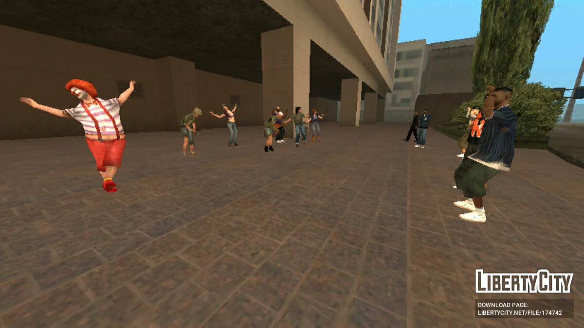 Penari Jalanan / GTA San Andreas (iOS, Android)
