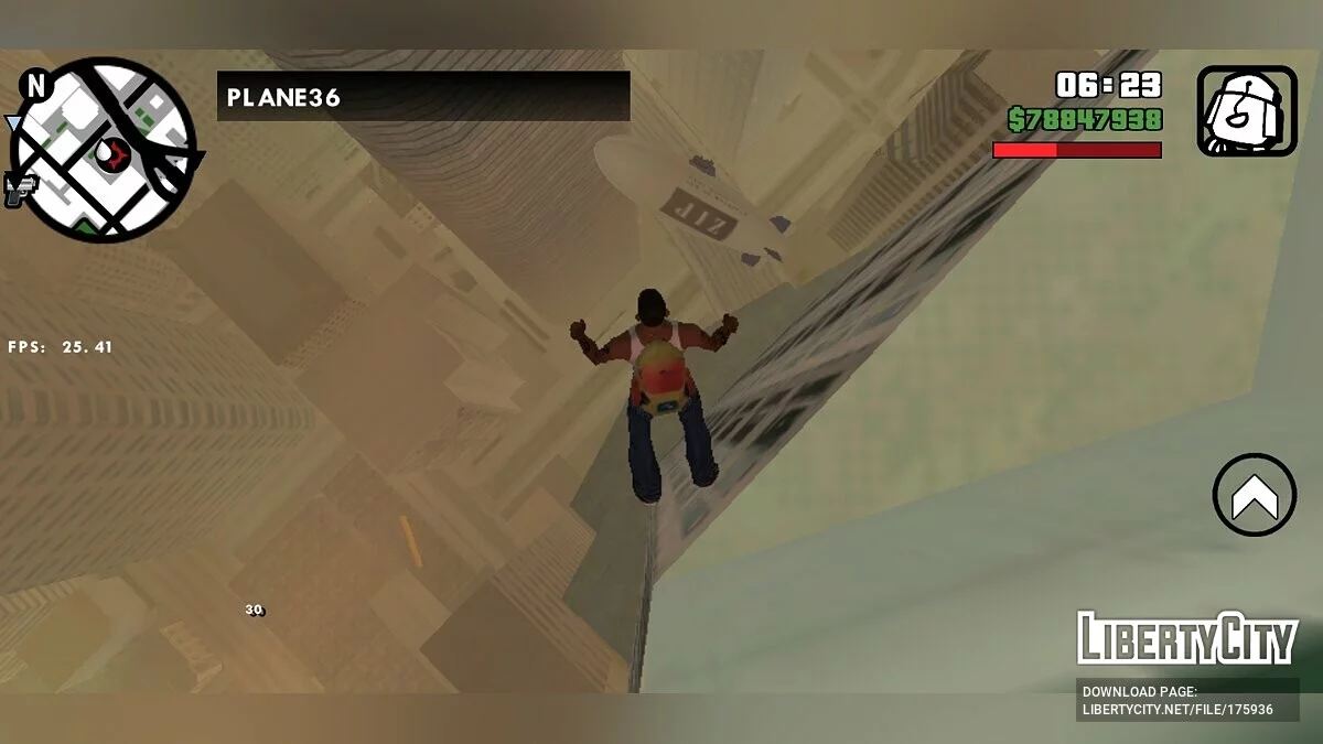 Airship «ZIP» / GTA San Andreas (iOS, Android)