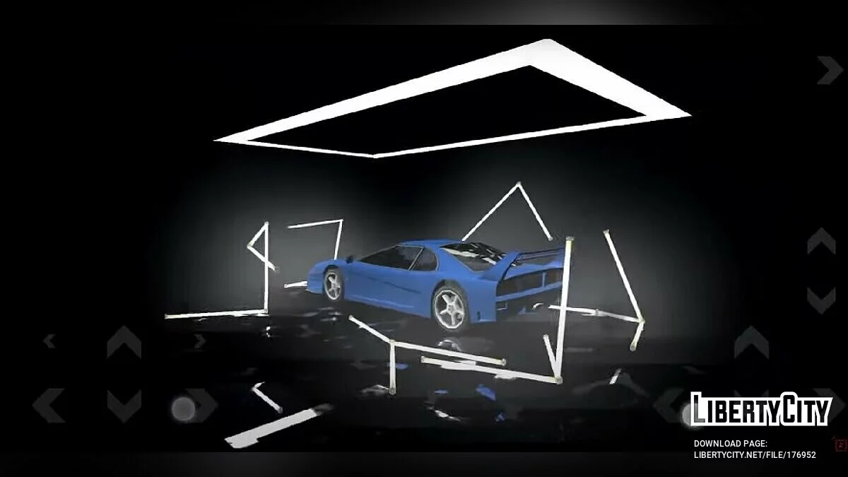 Sala de exposición de neón / GTA San Andreas (iOS, Android)