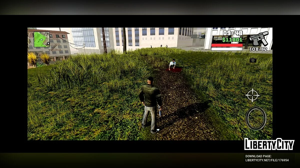 Nouvelles animations des piétons mourants / GTA San Andreas (iOS, Android)