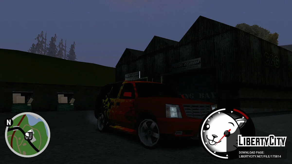 Velocímetro al estilo de NFS Underground 2 / GTA San Andreas (iOS, Android)