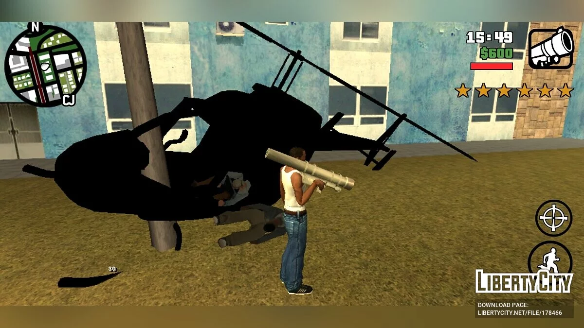 Helicopter Pilots Fix / GTA San Andreas (iOS, Android)