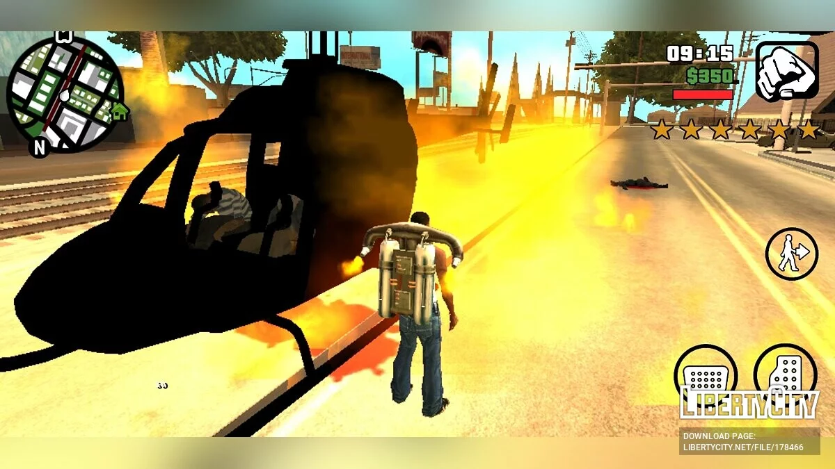 Helicopter Pilots Fix / GTA San Andreas (iOS, Android)