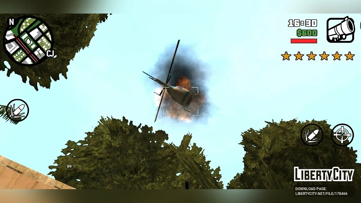 Helicopter Pilots Fix / GTA San Andreas (iOS, Android)