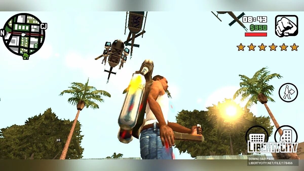 Helicopter Pilots Fix / GTA San Andreas (iOS, Android)