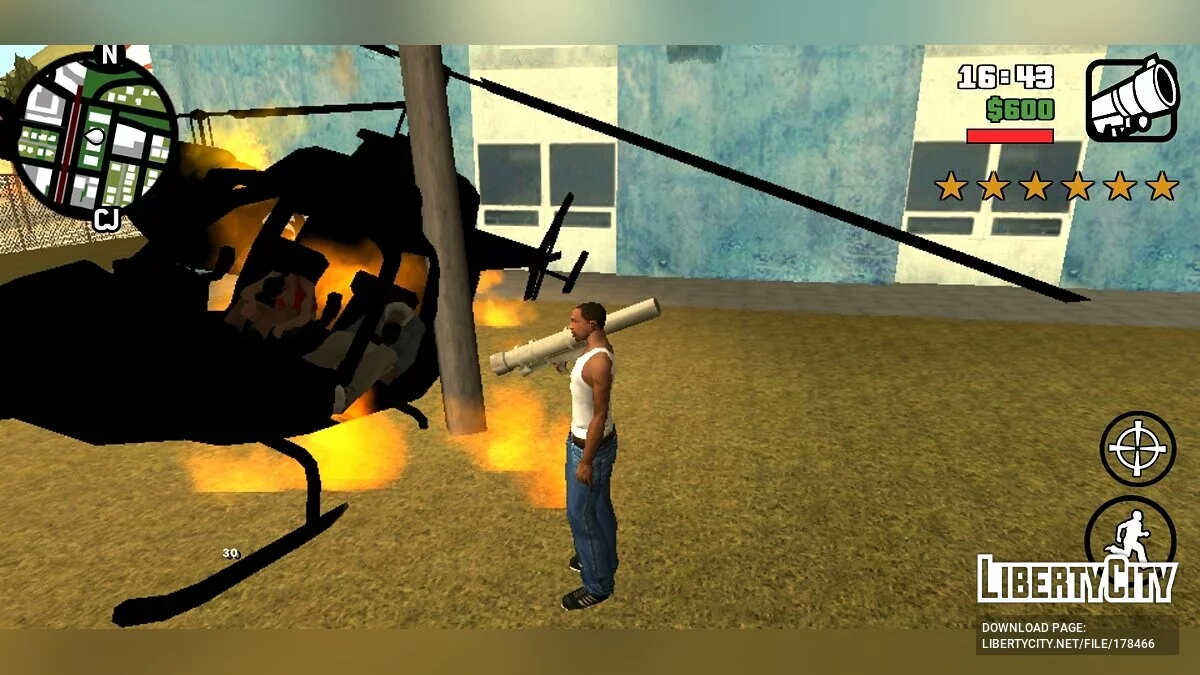 Helicopter Pilots Fix / GTA San Andreas (iOS, Android)