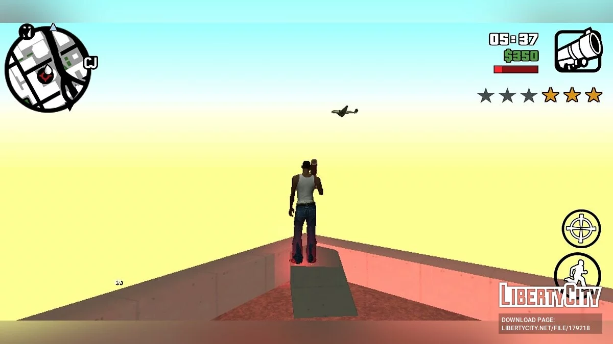Improved Pedestrian / GTA San Andreas (iOS, Android)