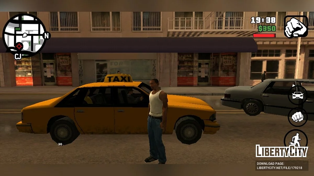 Improved Pedestrian / GTA San Andreas (iOS, Android)