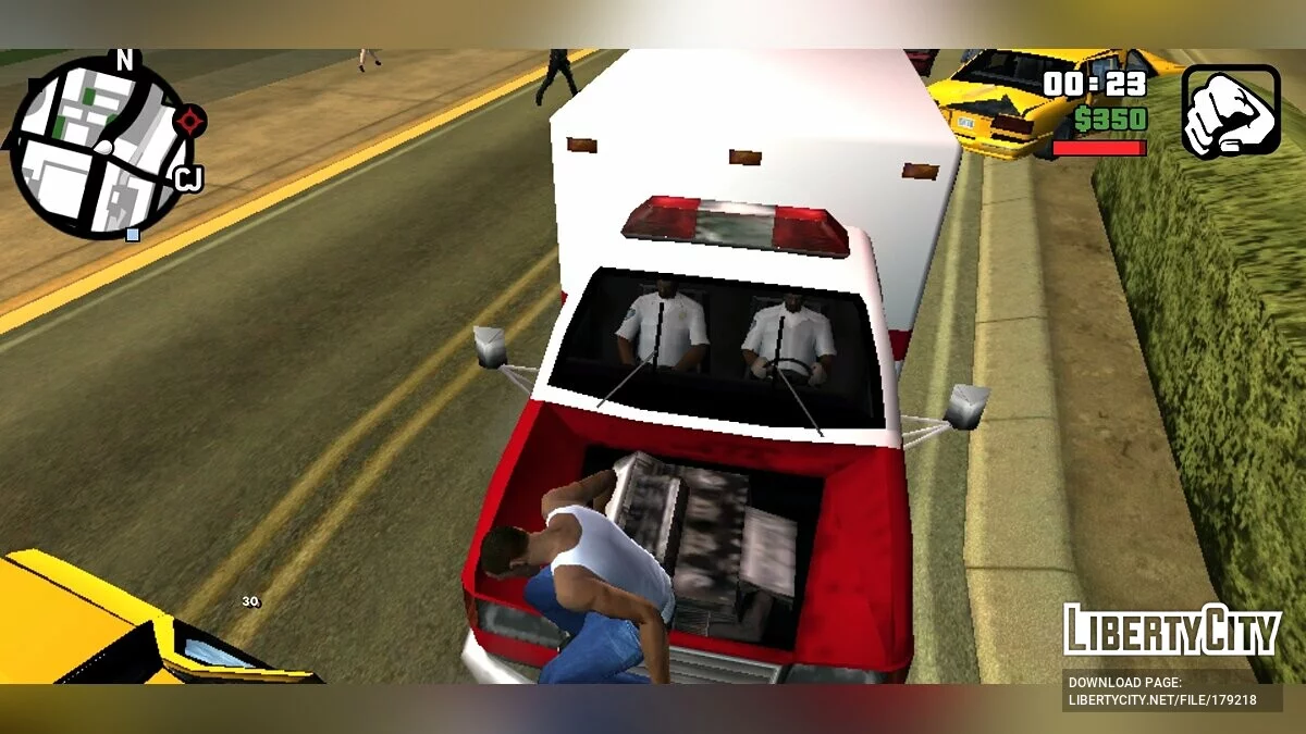 Improved Pedestrian / GTA San Andreas (iOS, Android)