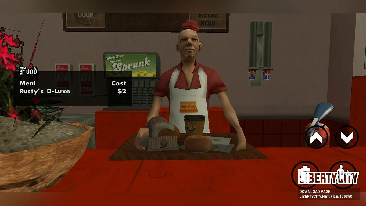 Rusty Brown’s Ring Donuts Mobile / GTA San Andreas (iOS, Android)