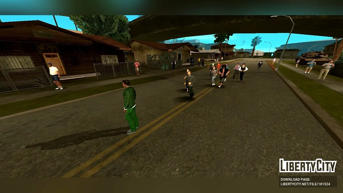 CJ est une célébrité / GTA San Andreas (iOS, Android)