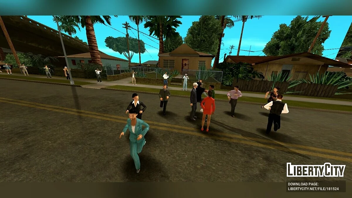CJ est une célébrité / GTA San Andreas (iOS, Android)
