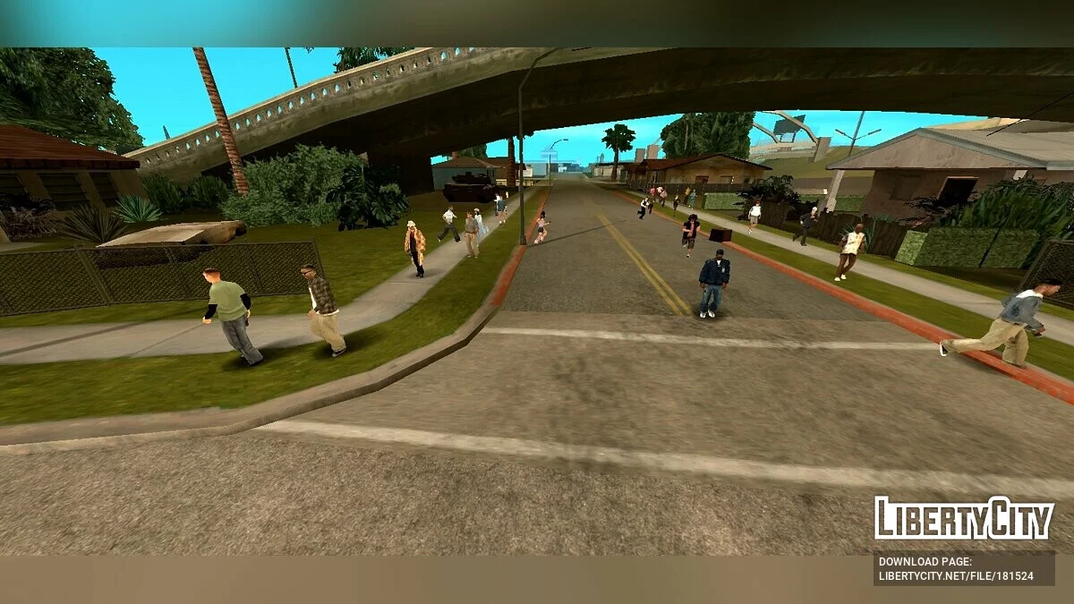 CJ est une célébrité / GTA San Andreas (iOS, Android)