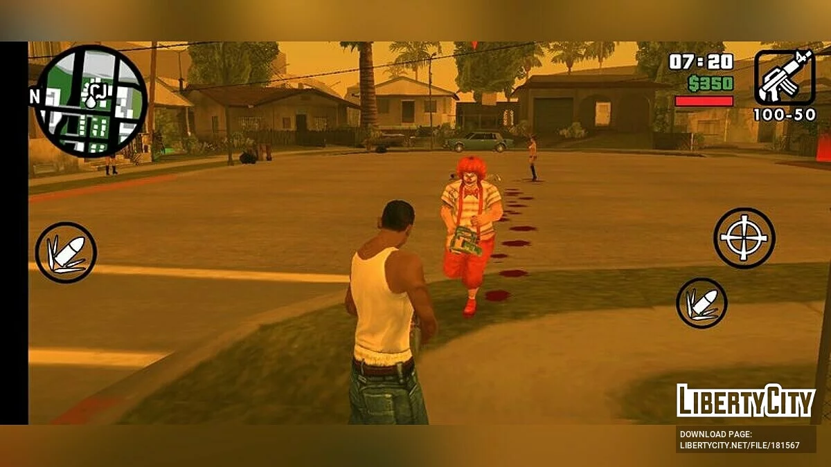 Killer-Clown / GTA San Andreas (iOS, Android)