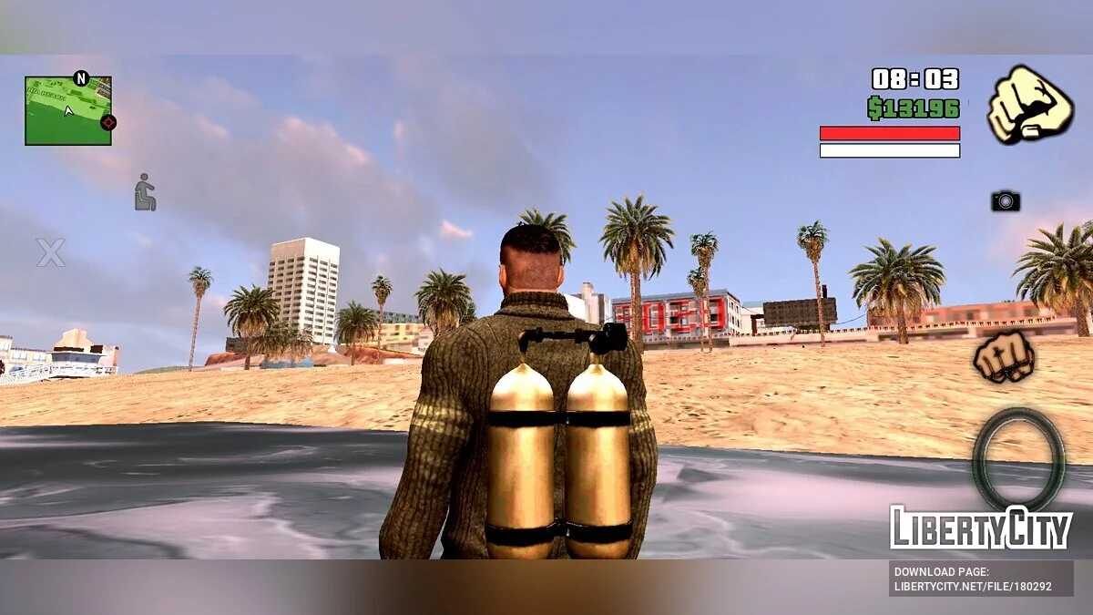 Perlengkapan Menyelam v1 / GTA San Andreas (iOS, Android)