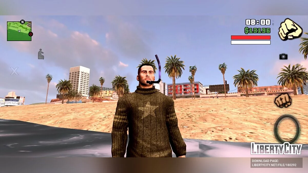 Perlengkapan Menyelam v1 / GTA San Andreas (iOS, Android)