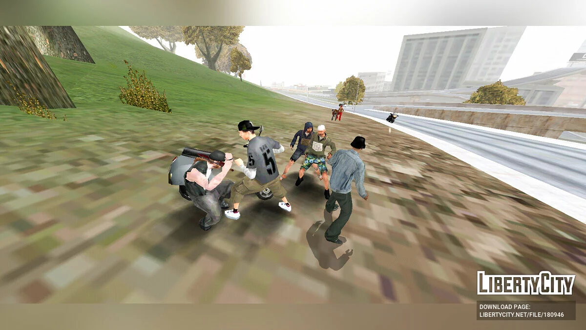Straßenkriminelle / GTA San Andreas (iOS, Android)