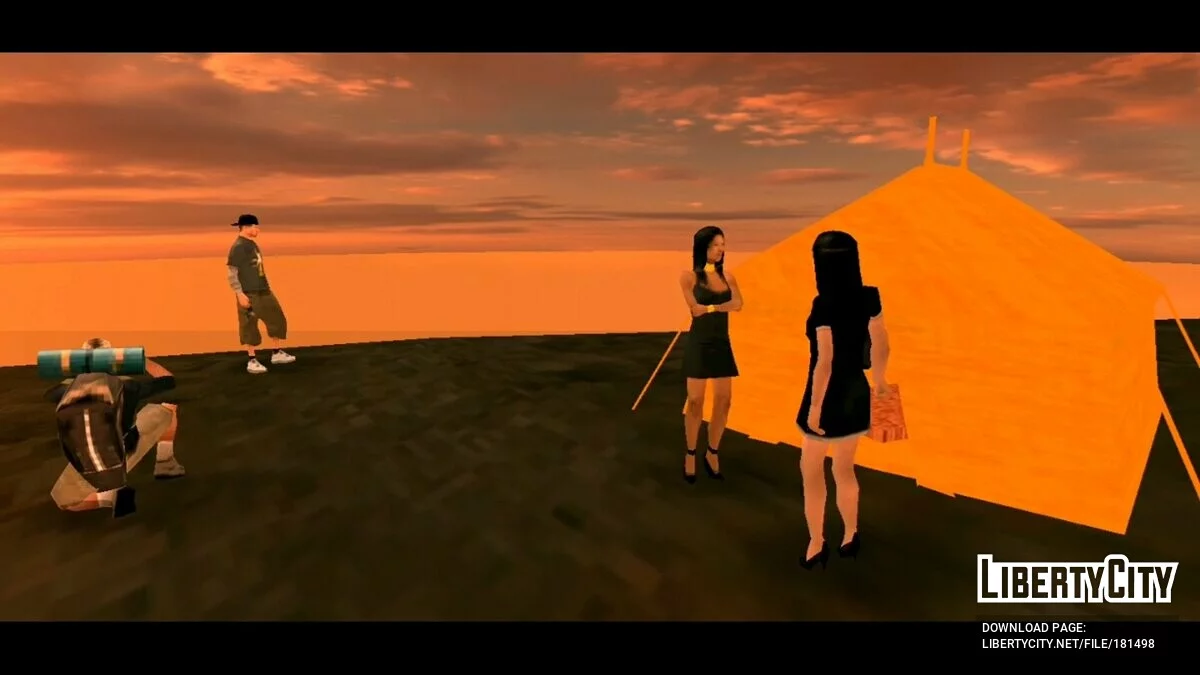Tourist Camping / GTA San Andreas (iOS, Android)