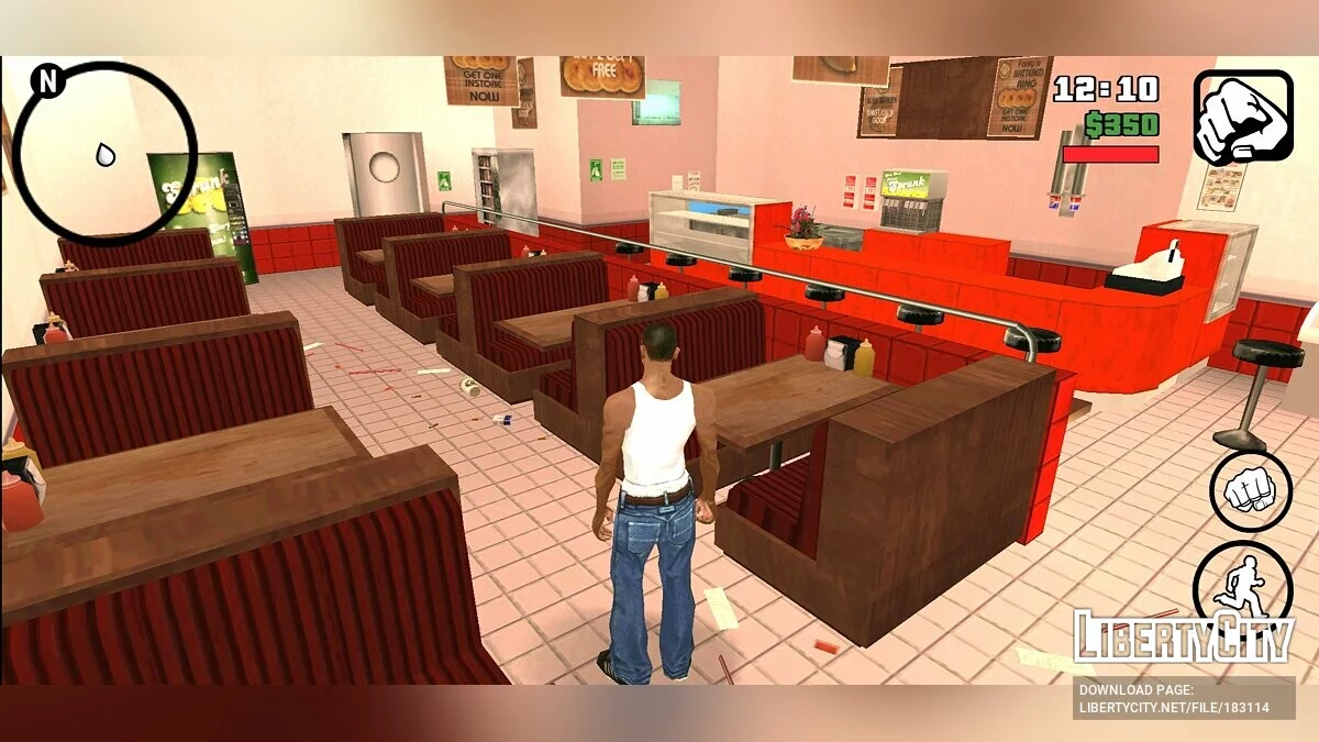 SA Open all interiors / GTA San Andreas (iOS, Android)