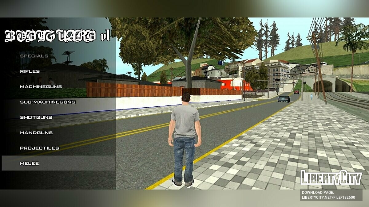 GTA San Andreas Bodyguard v1 for Android Mod 