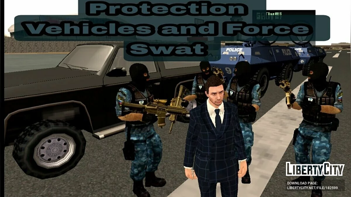 Protection Forces for CJ / GTA San Andreas (iOS, Android)