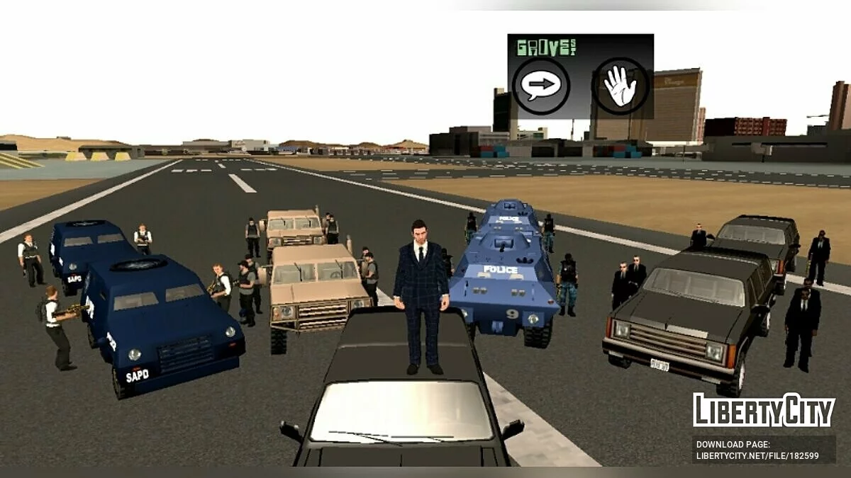Protection Forces for CJ / GTA San Andreas (iOS, Android)