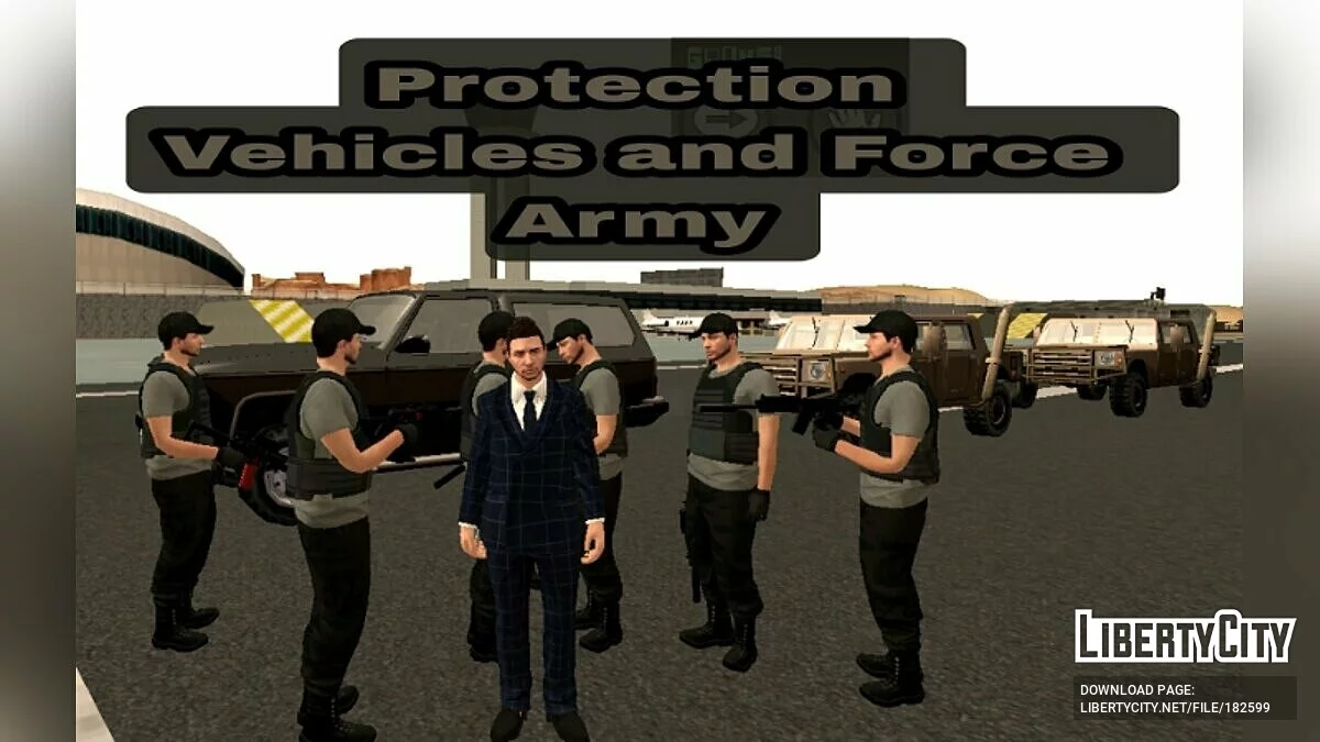 Protection Forces for CJ / GTA San Andreas (iOS, Android)