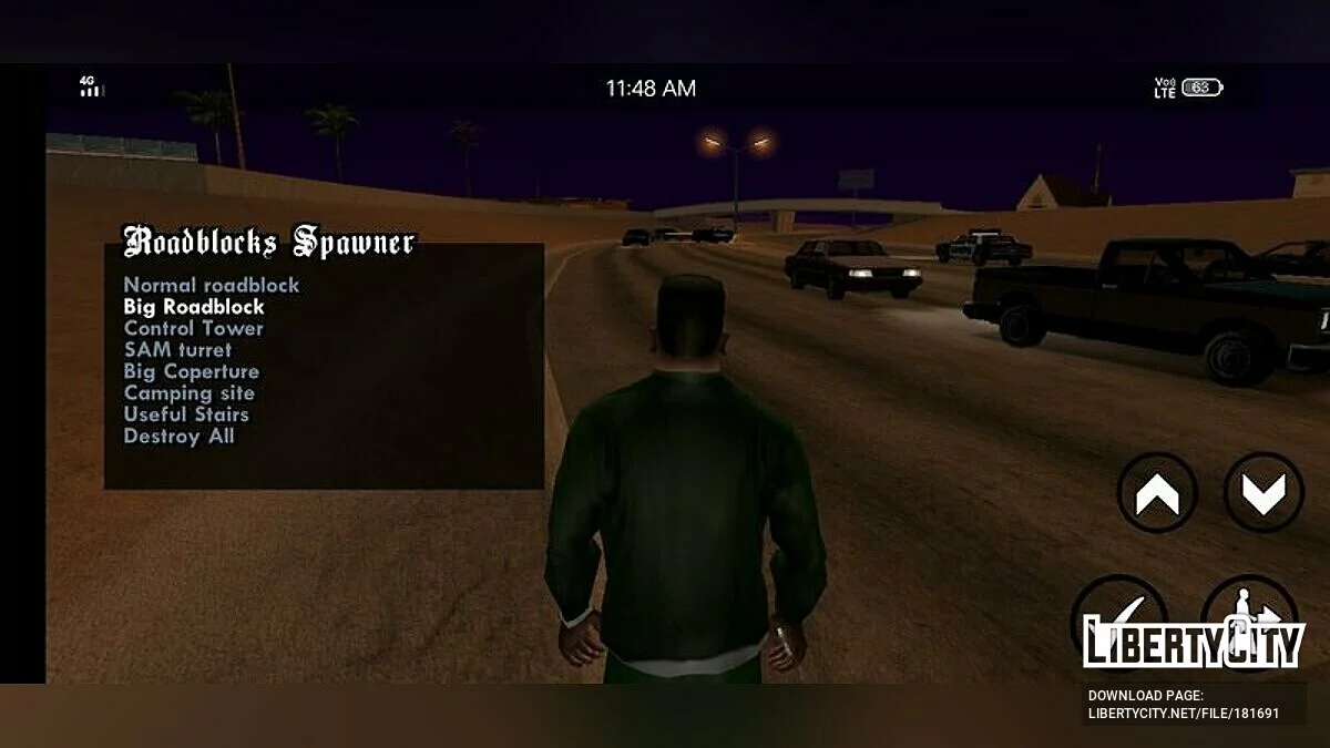 Road Block Spawner / GTA San Andreas (iOS, Android)