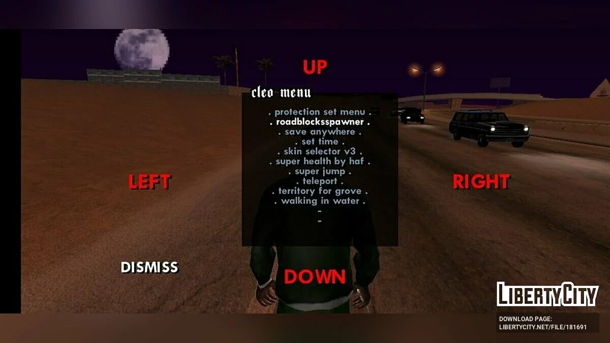 Road Block Spawner / GTA San Andreas (iOS, Android)