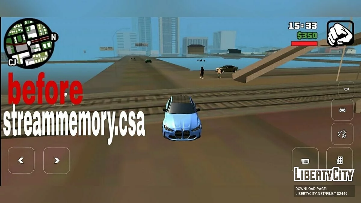 Виправлення пам'яті потоку / GTA San Andreas (iOS, Android)