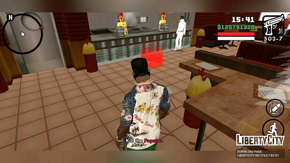 Замовні вбивства по таксофону / GTA San Andreas (iOS, Android)