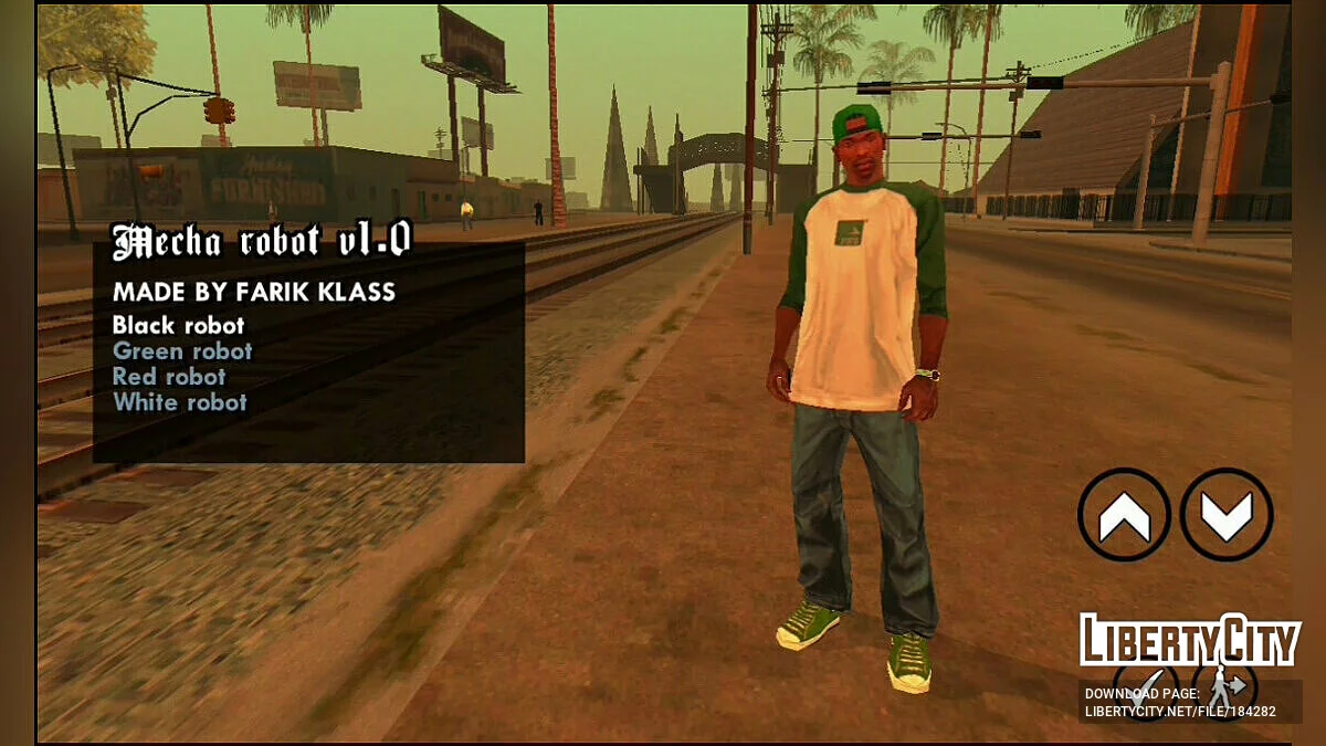 روبوت ميكانيكي الإصدار 1.0 / GTA سان أندرياس (iOS، أندرويد)